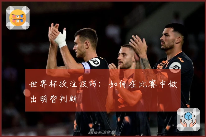 世界杯投注技巧：如何在比赛中做出明智判断